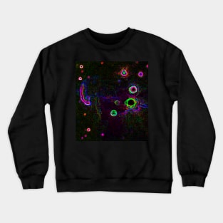 Black Panther Art - Glowing Edges 260 Crewneck Sweatshirt